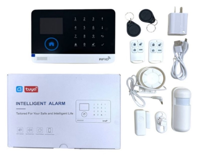 KIT ALARMA TOUCH COMPLETO CON APP WIFI - BS AS