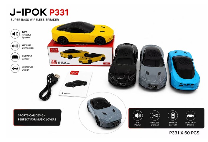 PARLANTE AUTO DEPORTIVO BLUETOOTH