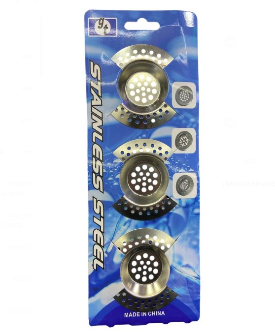 REJILLAS BLISTER X3 PCS -