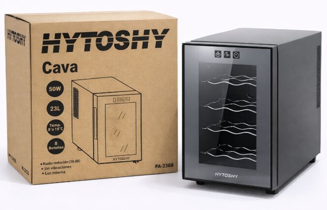 CAVA HYTOSHY VINO 8 BOTELLAS