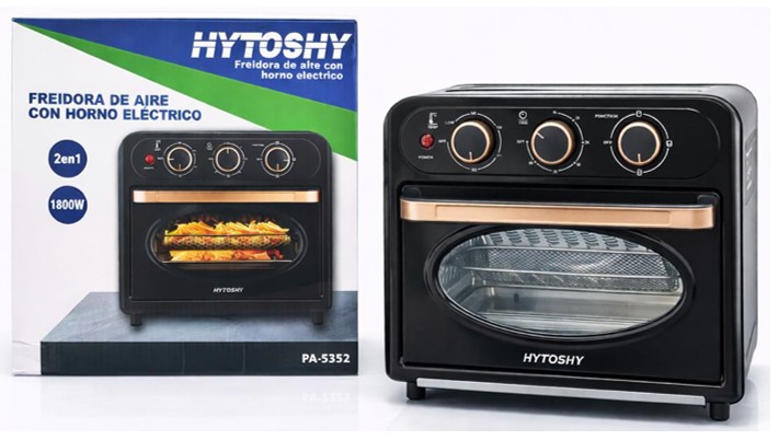 FREIDORA HYTOSHY CON HORNO
