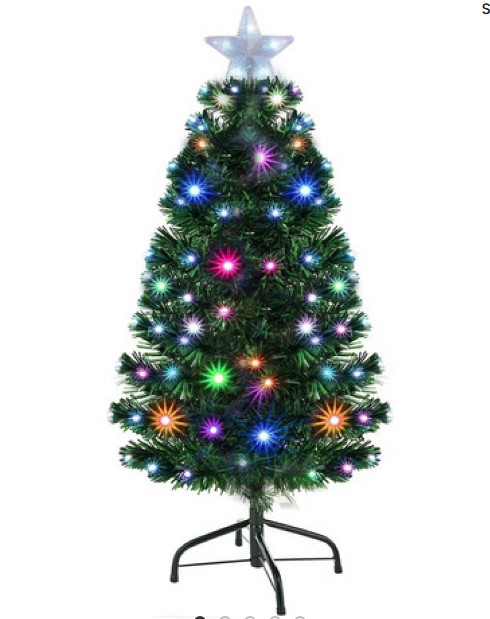 ARBOL NAVIDAD 90CMS C LUCES