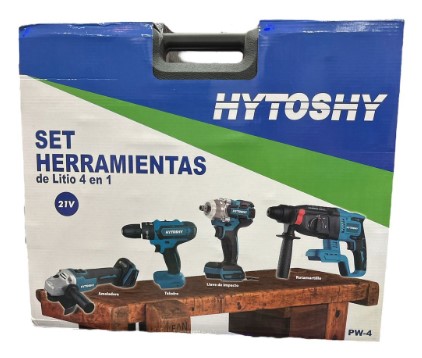 SET HERRAMIENTAS HYTOSHY 4 EN 1