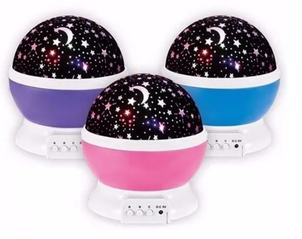 LUZ BOLA STAR MASTER LUNA ESTRELLA GIRAT