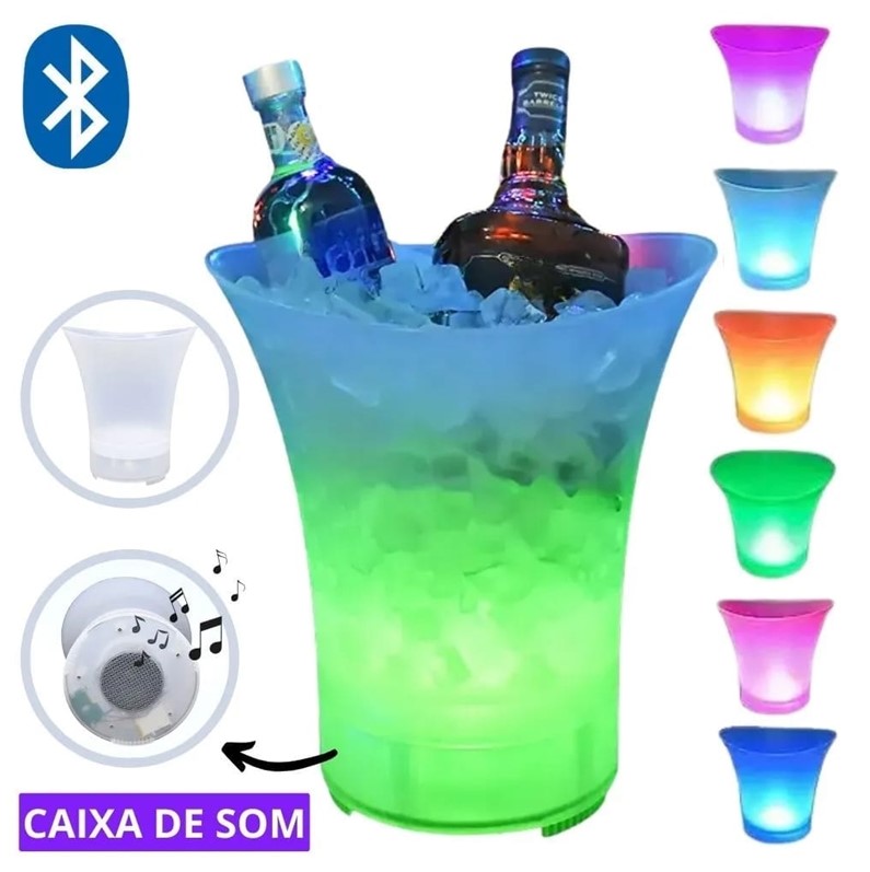 BALDE FRAPERA LUCES PARLANTE BLUETOOTH !