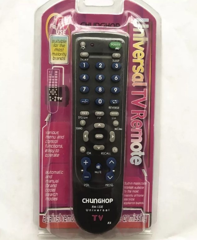 CONTROL REMOTO UNIVERSAL BLISTER !