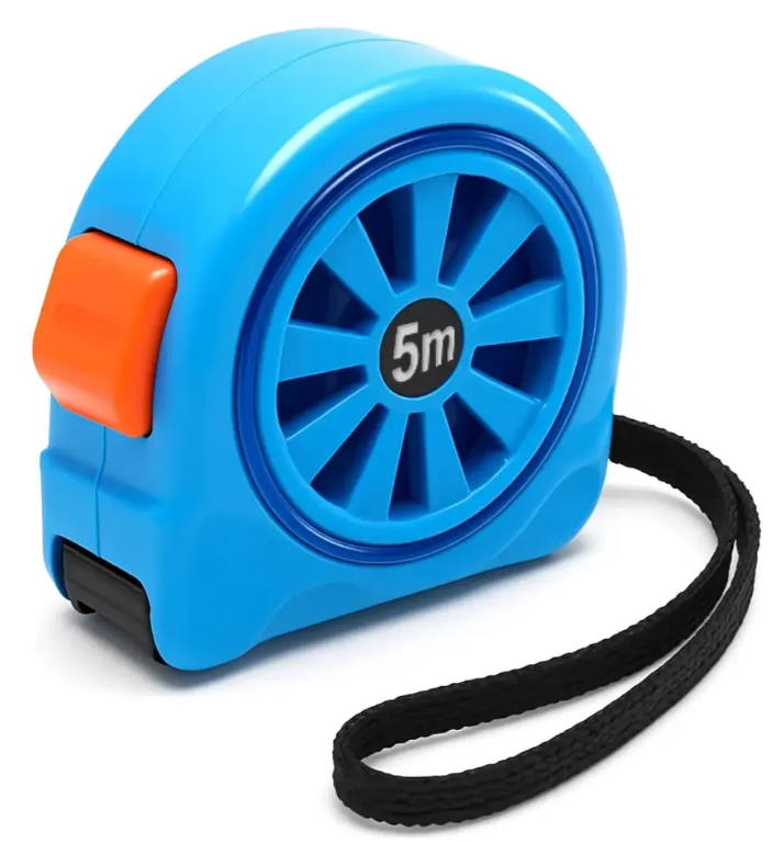 CINTA METRICA AZUL 5M AUTO FRENANTE