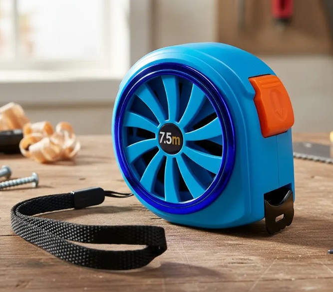 CINTA METRICA AZUL 7.5M AUTO FRENANTE