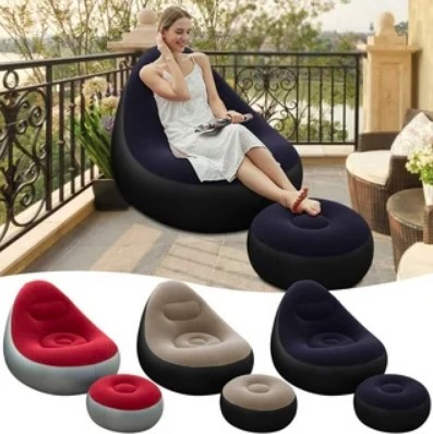 SOFA INFLABLE 2 PCS TRIANGULO !