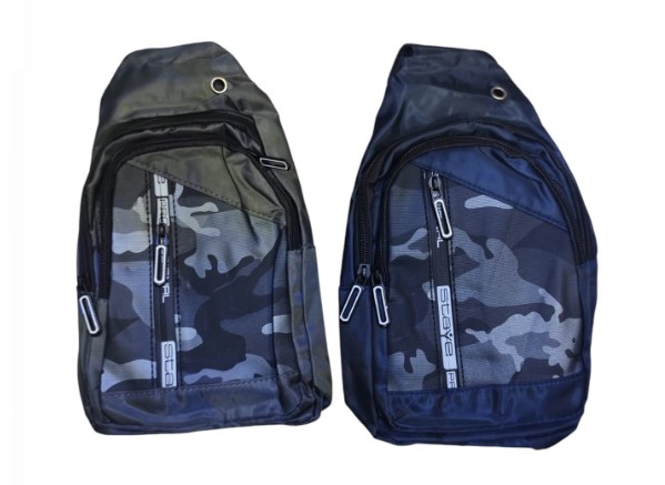MOCHILA MORRAL TRIANGULO CAMUFLADO