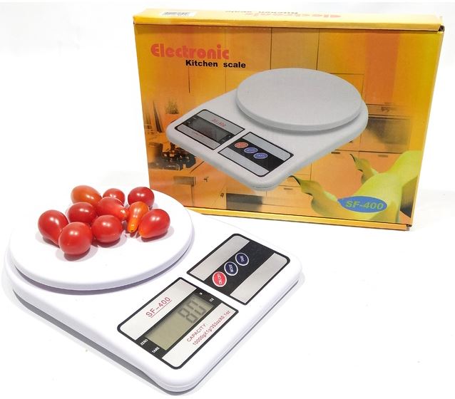 BALANZA 10KG COCINA NARANJA -