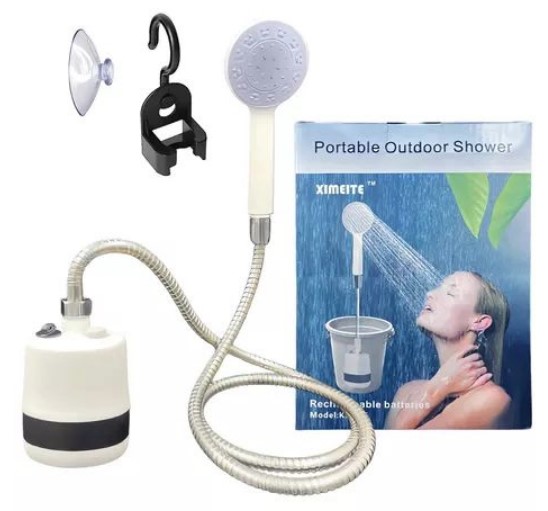 DUCHA PORTATIL RECARGABLE!