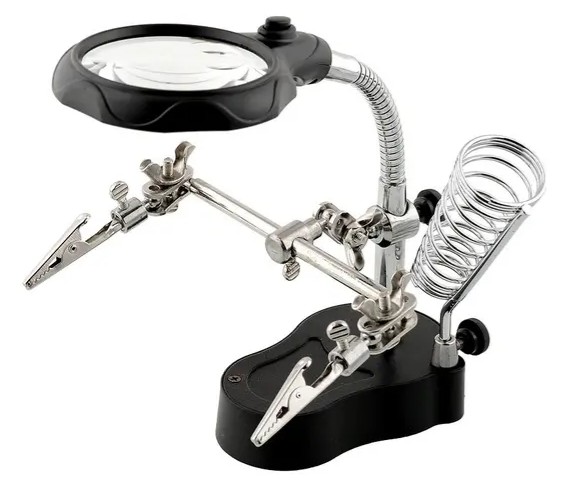 LUPA C BASE Y PINZA