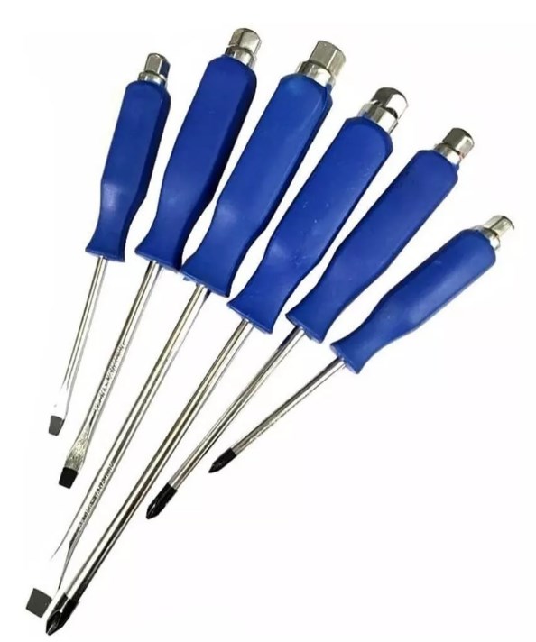 DESTORNILLADOR X6 AZUL GOLPE KR0025