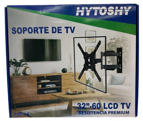 SOPORTE TV HYTOSHY MOVIL 32 A 60 PULGADAS !