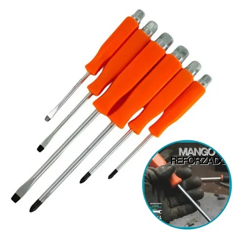 DESTORNILLADOR X6 GOLPE NARANJA