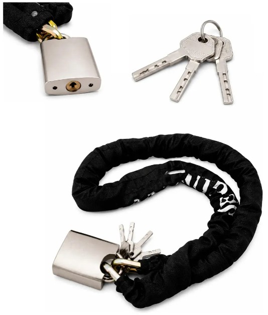LINGA MOTO CADENA C FUNDA Y CANDADO SD-1055