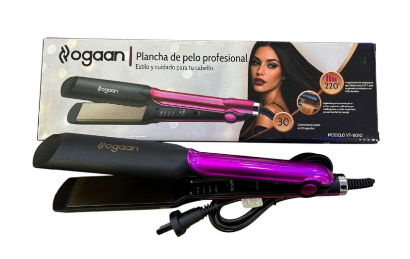 PLANCHA DE PELO OGAAN 4 INTENSIDADES