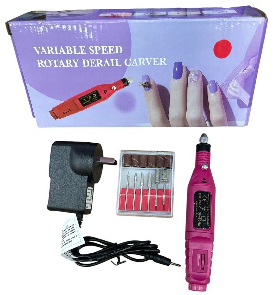 SET TORNO UÑAS C TRANFO 220V