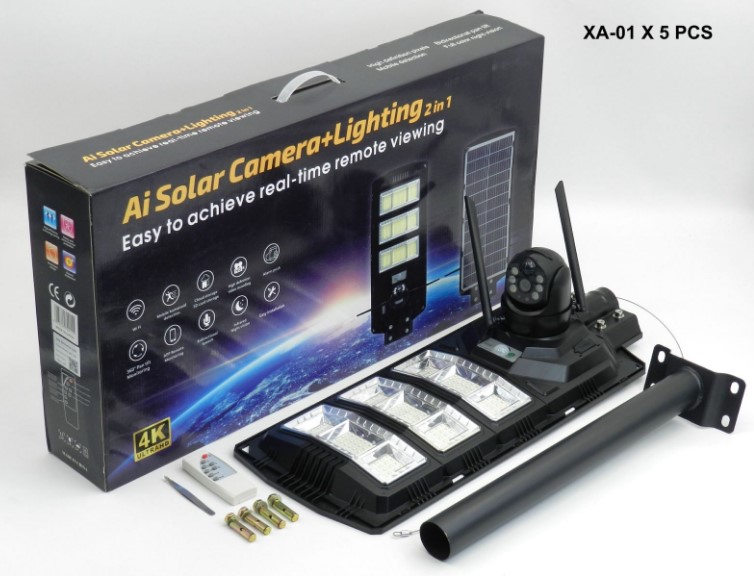 REFLECTOR SOLAR C CAMARA DOMO APP V380