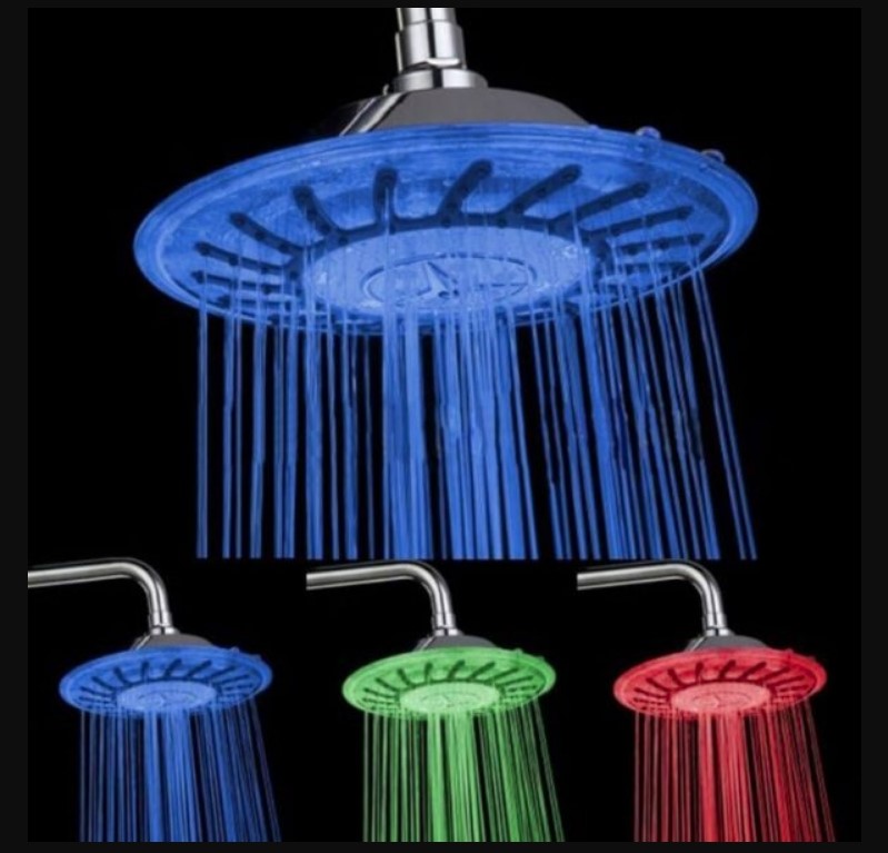 DUCHA CON LUCES 20CMS