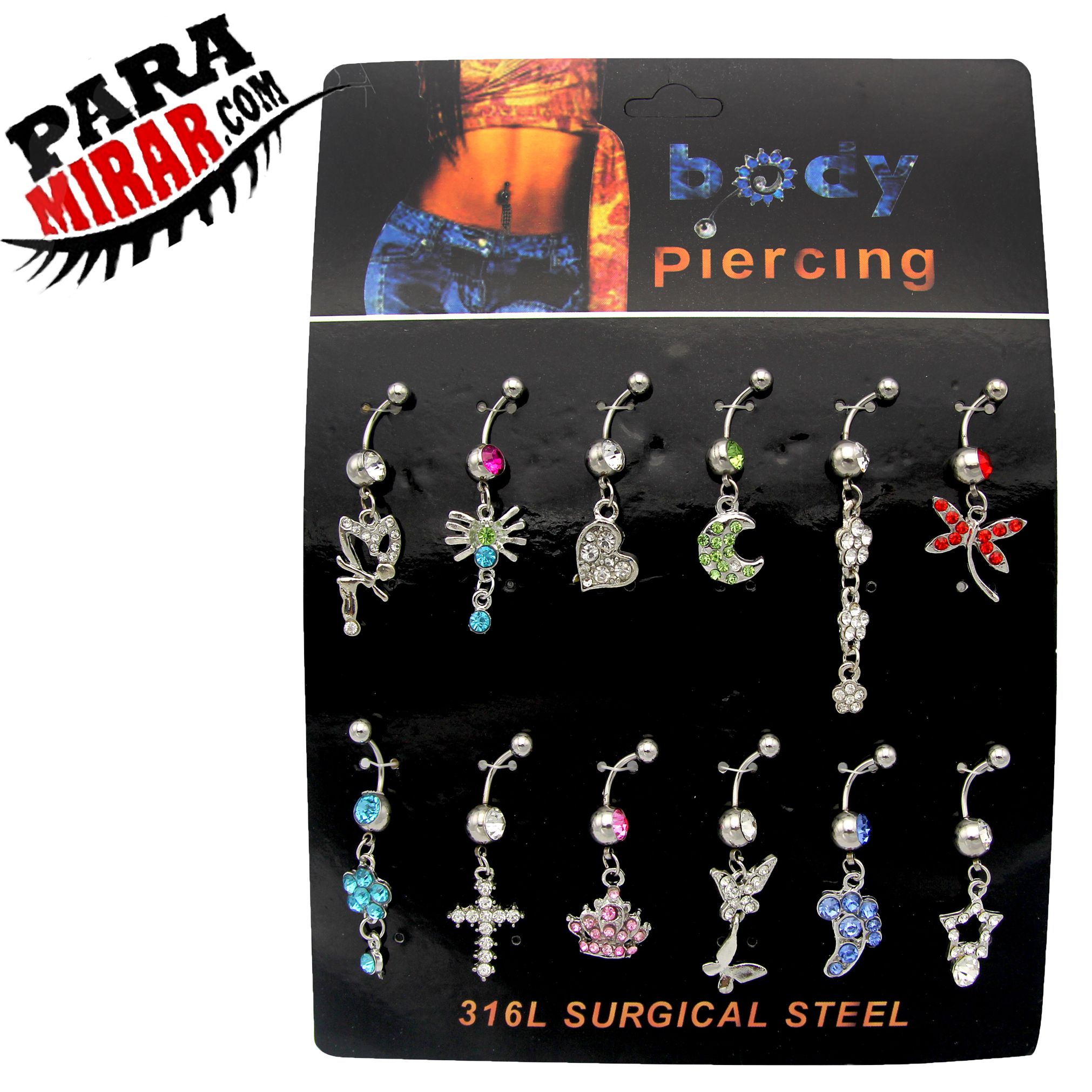 BODY PIERCING AROS X12 COLGANTE YW1694 - BS AS - B