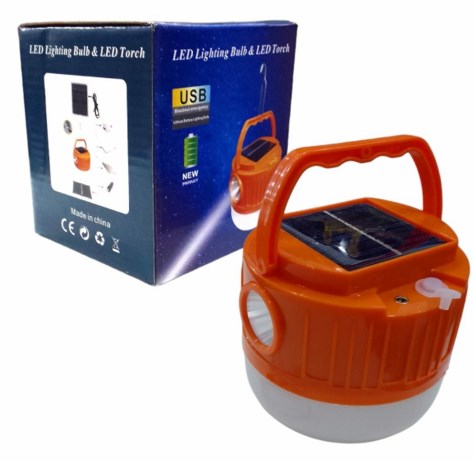 LAMPARA 2EN1 COLGANTE SOLAR Y RECGABLE !