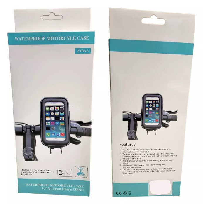 SOPORTE CELULAR BICICLETA CAJA ZXC64
