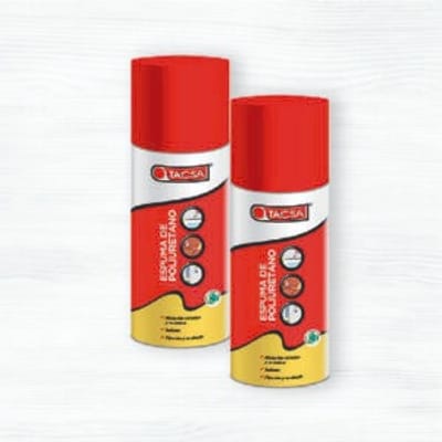 Espuma Poliuretano Expandido Aerosol Grande