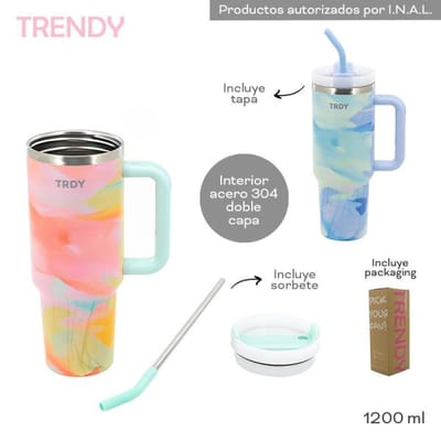 VASO TERMICO TRENDY PINTURA