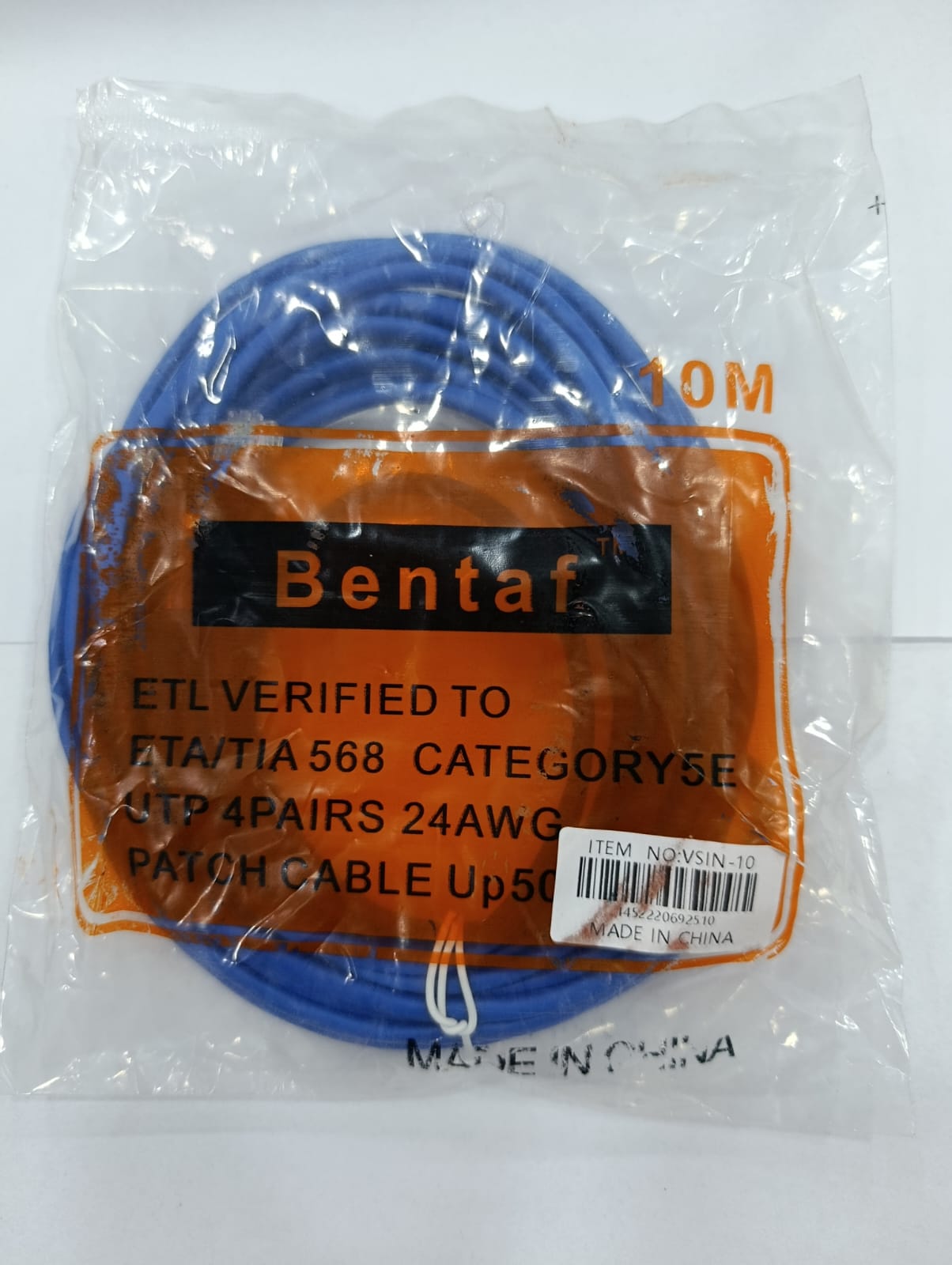 CABLE RED 10 METROS