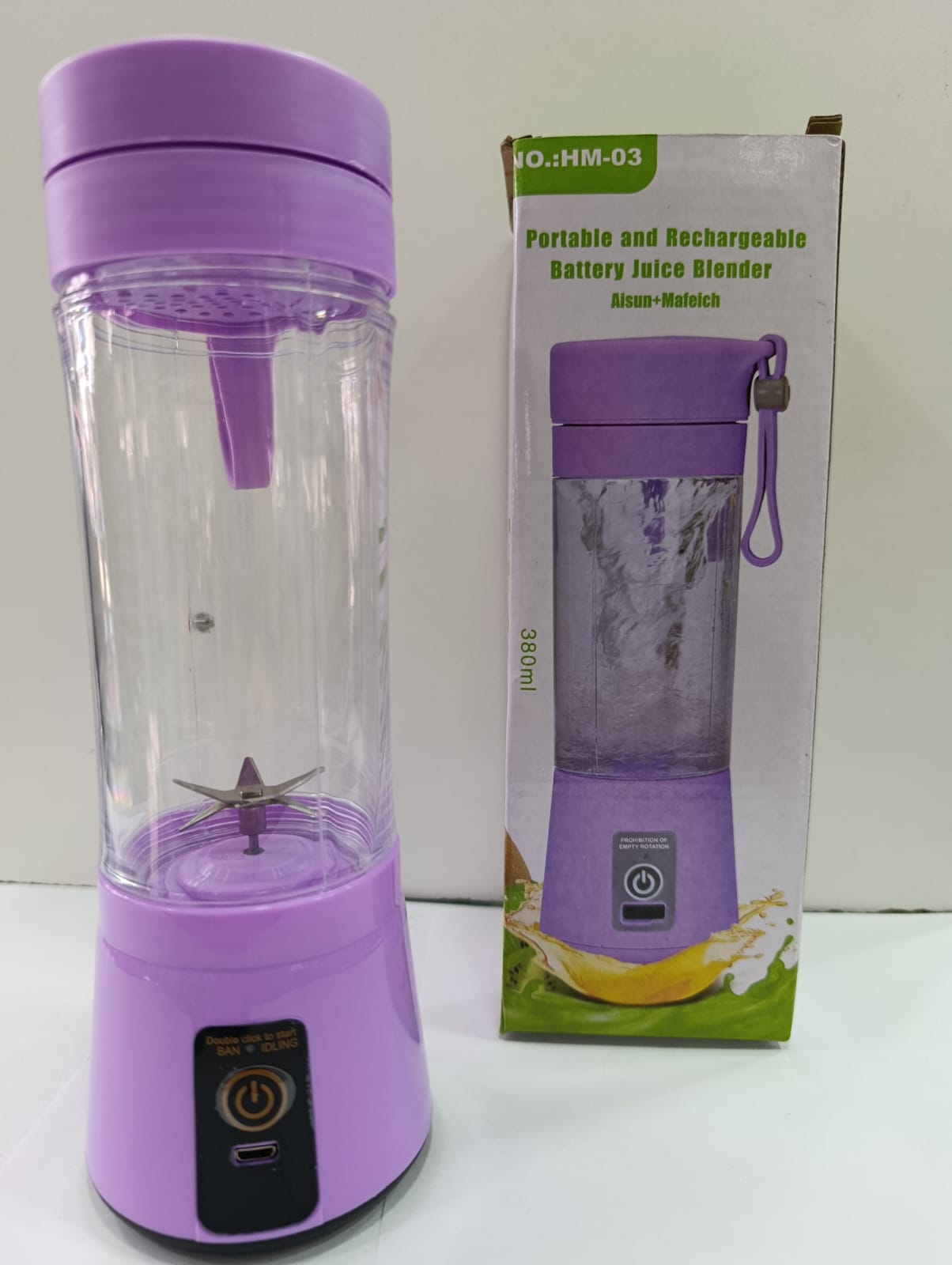 LICUADORA PORTATIL 380ML