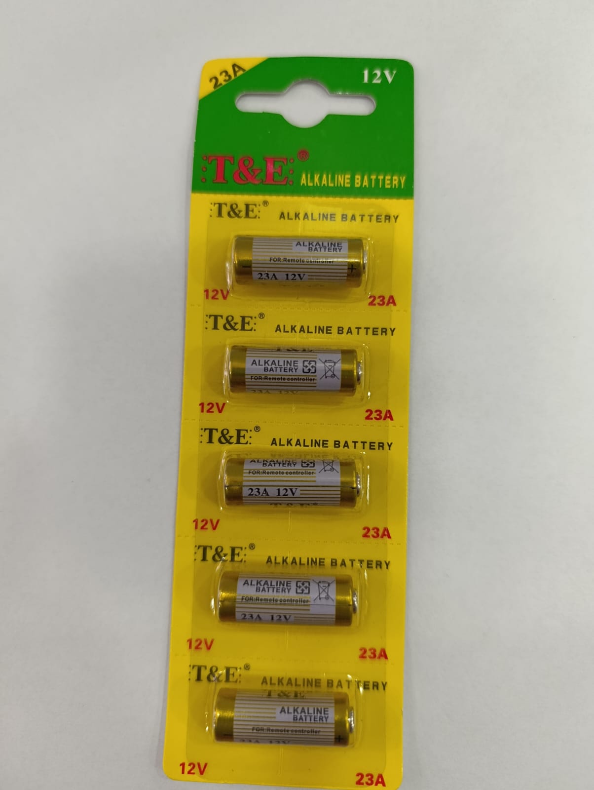 PILA 23A ALKALINE 12V