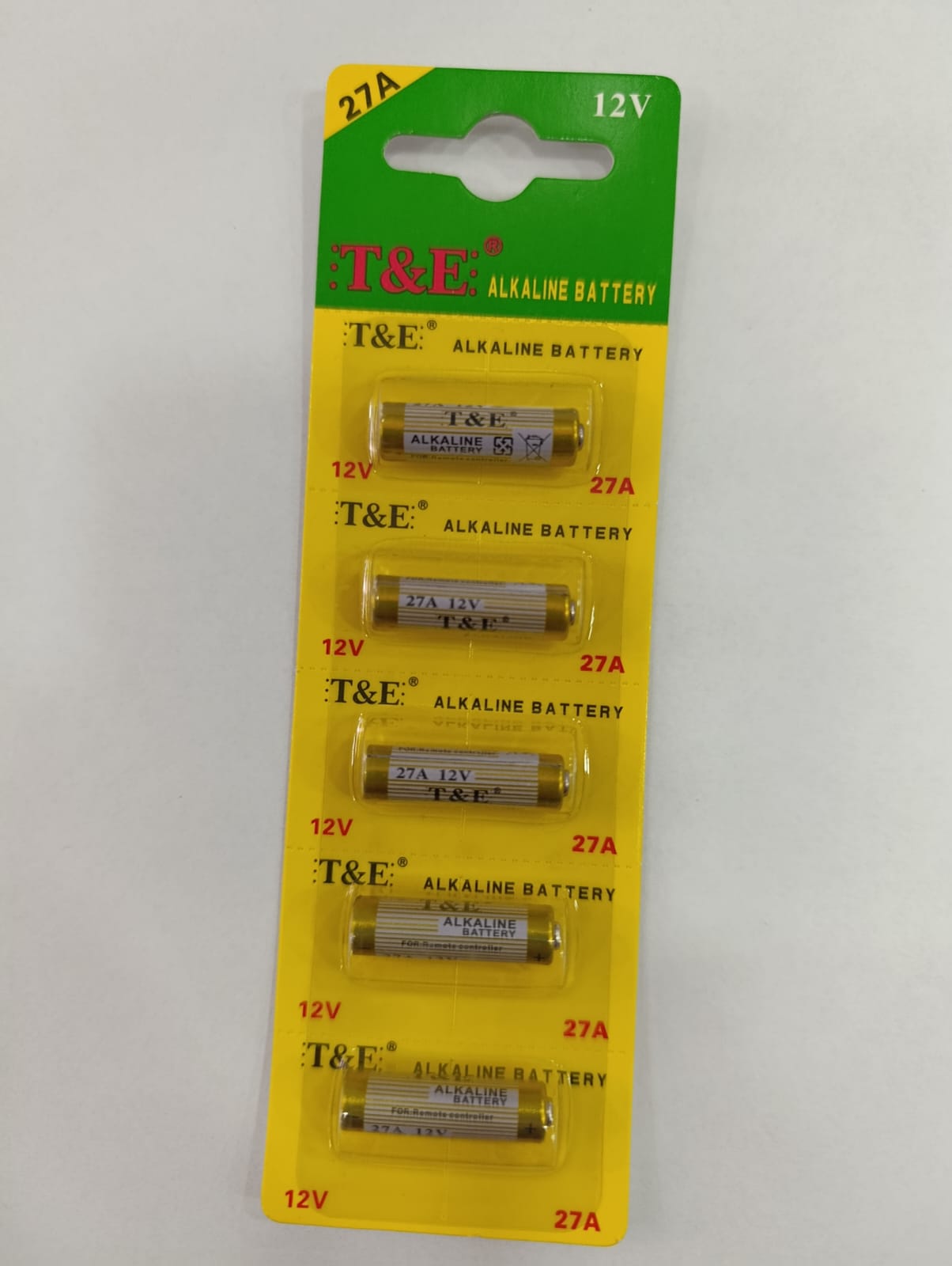 PILA 27A ALKALINE 12V