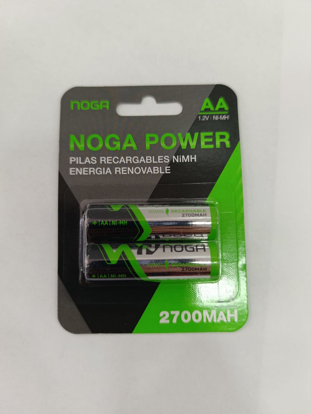 PILA RECARGABLE NOGA AA