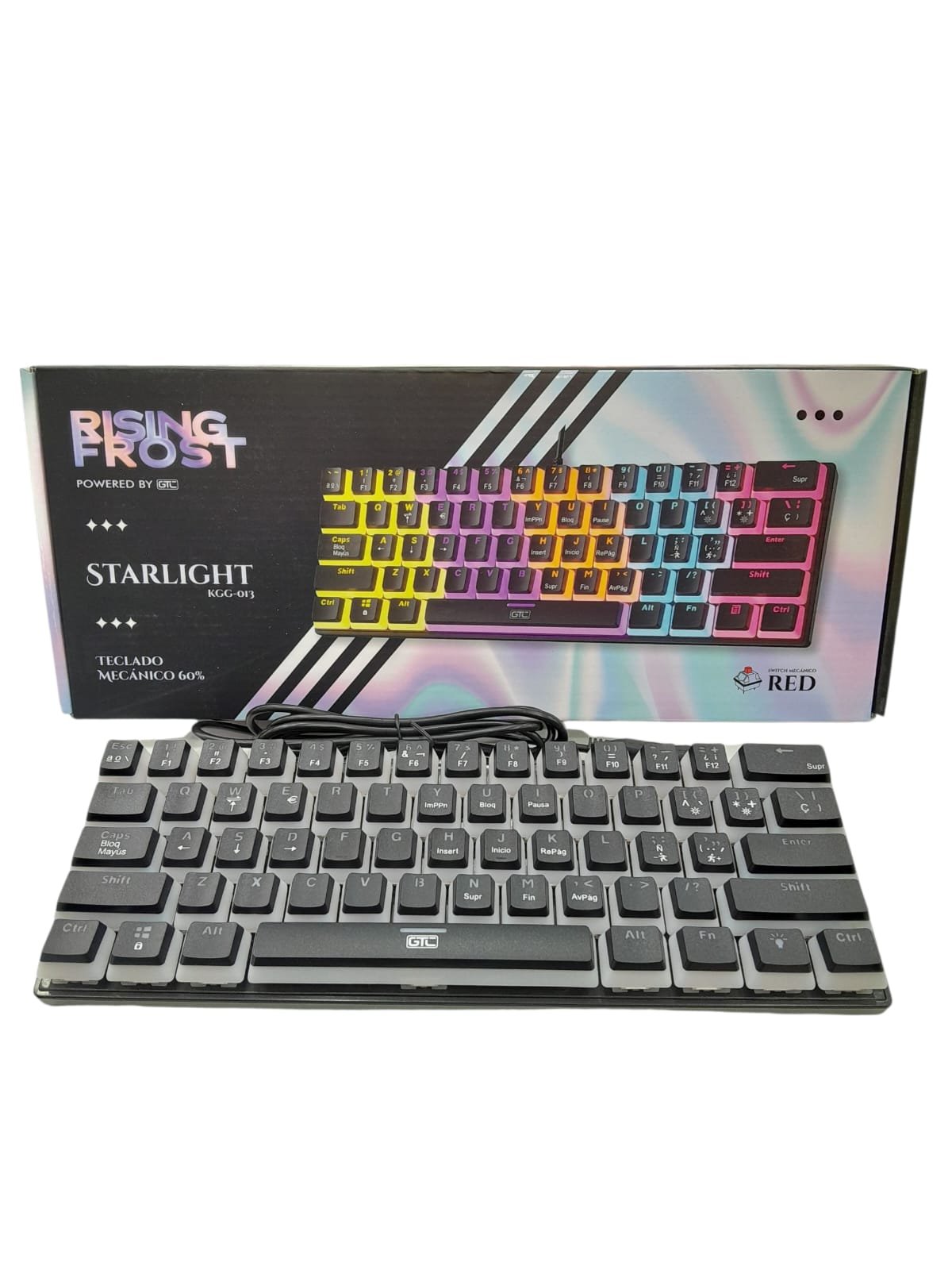 TECLADO MECANICO 60% STARLIGHT
