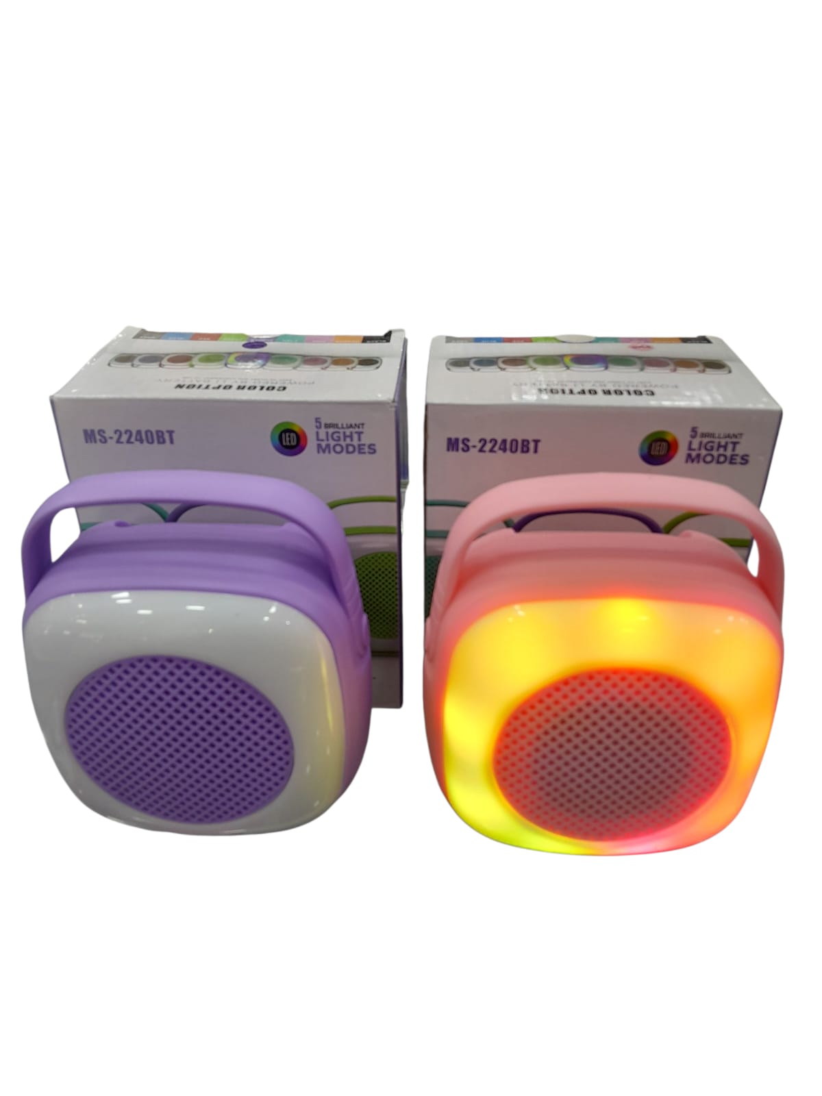 PARLANTE PORTABLE CON LUZ RGB 3″