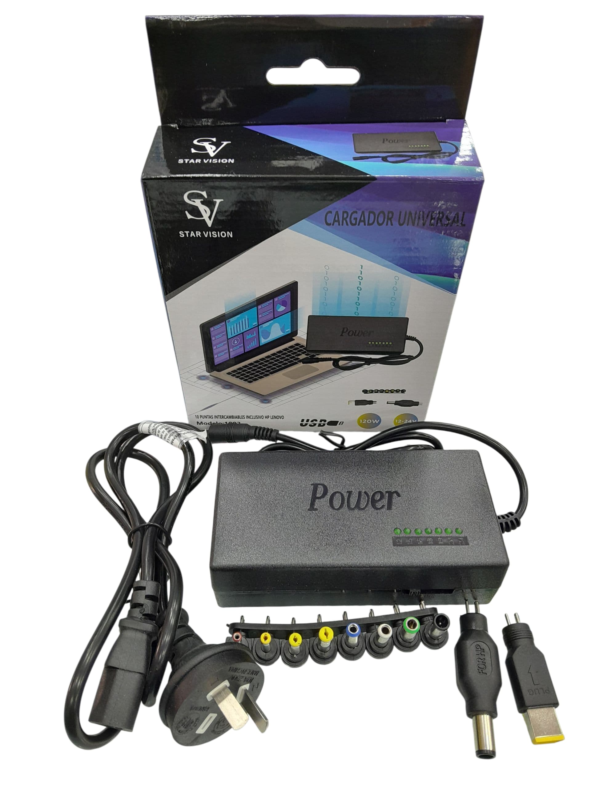 CARGADOR UNIVERSAL STAR VISION 12-24V