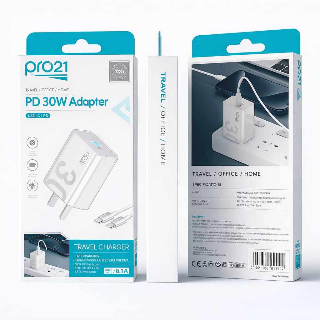 CARGADOR PRO21 TIPO C 30W