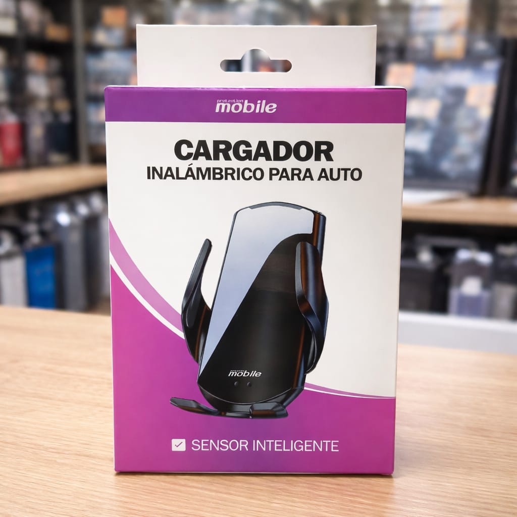 CARGADOR INALÁMBRICO DE AUTO MOBILE