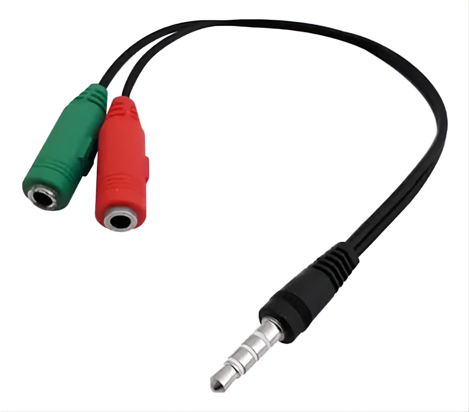 ADAPTADOR 2 A 1 DE AUDIO Y MIC