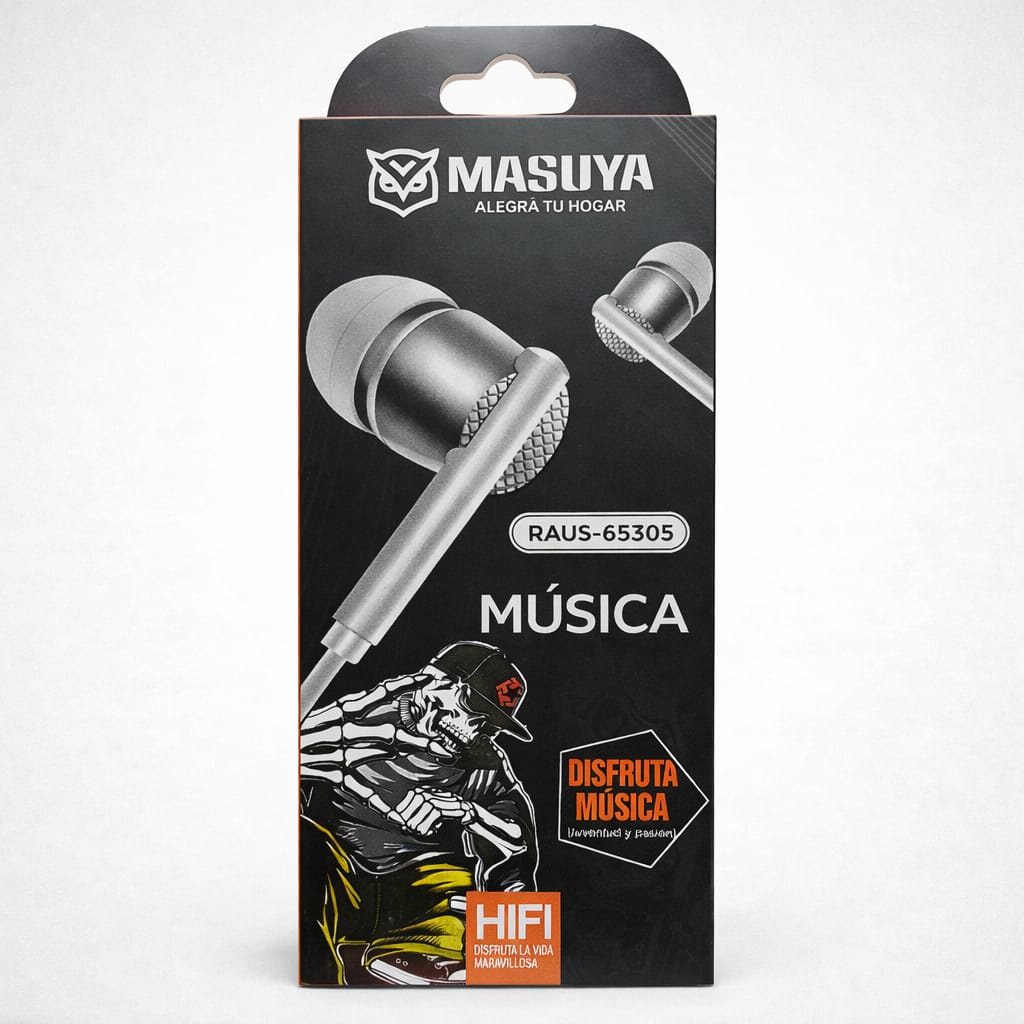 AURICULAR DE CABLE MASUYA RAUS-65305