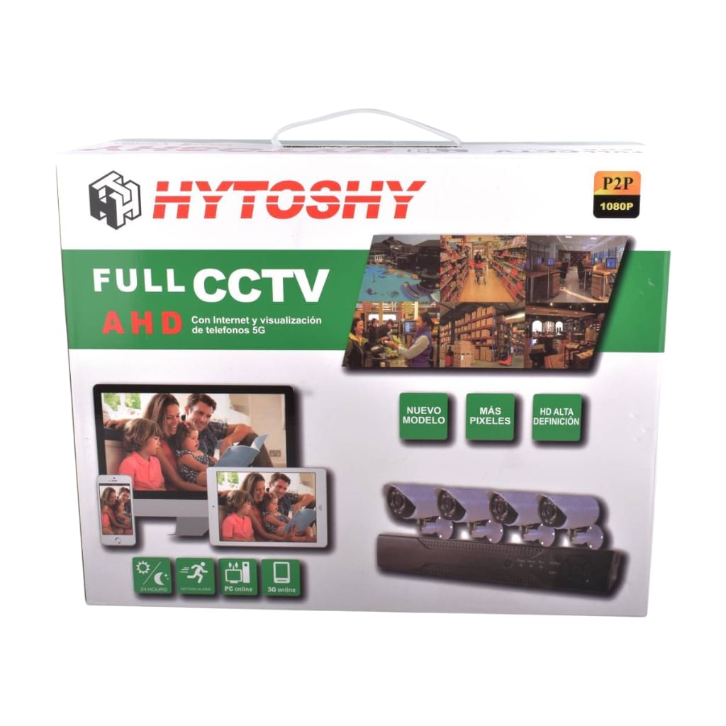 KIT DE 4 CÁMARAS HYTOSHY