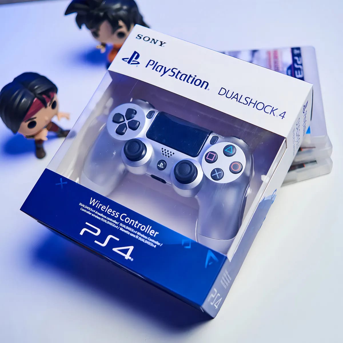 JOYSTICK INALAMBRICO SONY PS4/METALIZADO