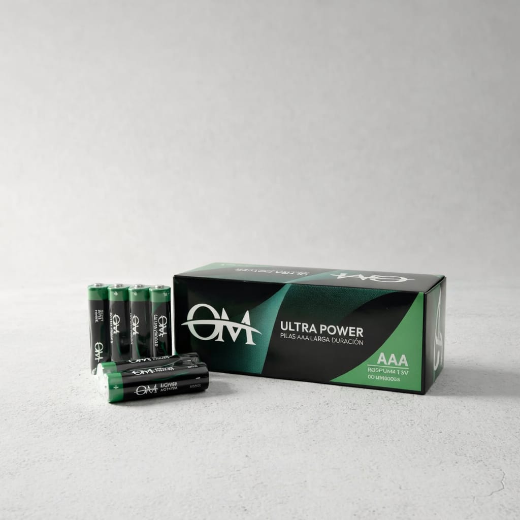 PACK DE PILAS X60 OM AAA Y AA