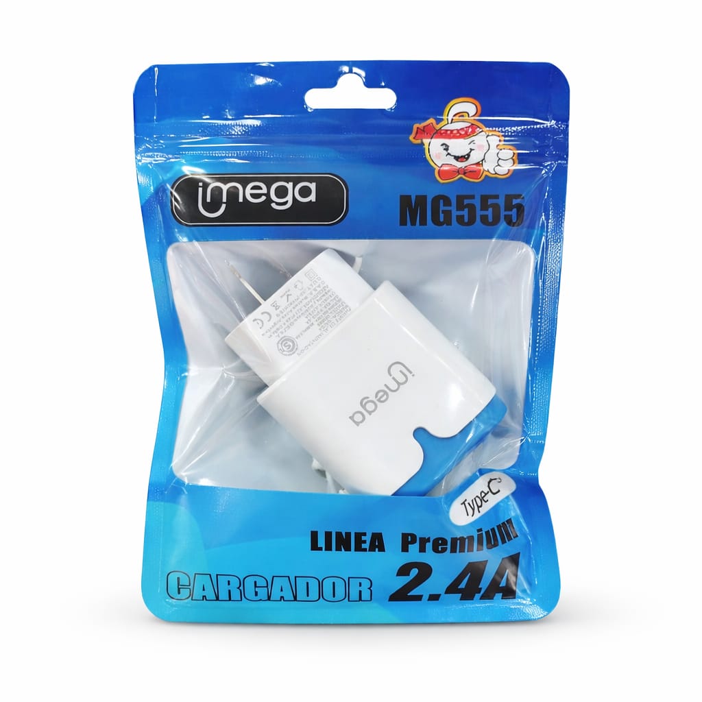CARGADOR MEGA TIPO C 2.4A