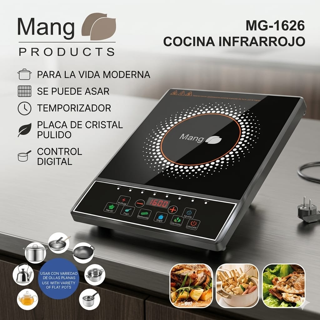 ANAFE INFRARROJO MANGO