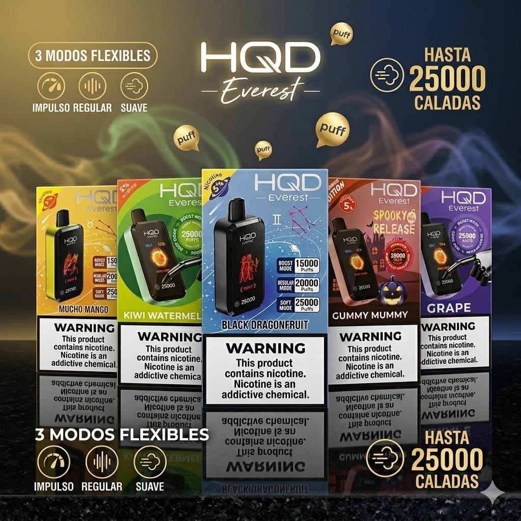 VAPER HQD 25MIL PUFFS