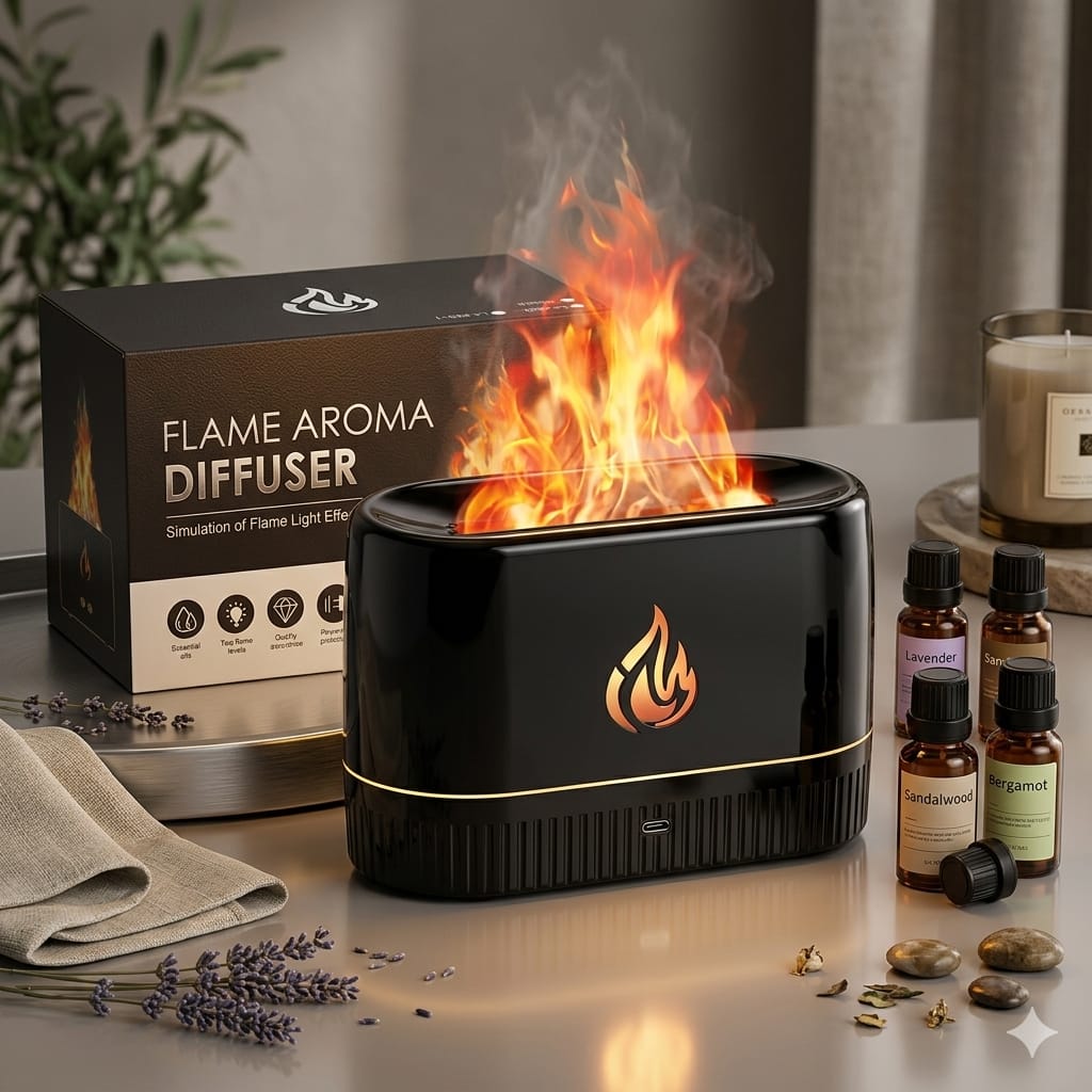 HUMIFICADOR SIMULADOR FUEGO