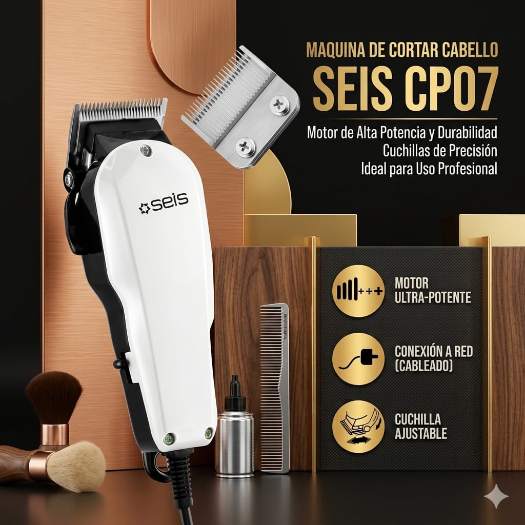 MAQUINA DE CORTAR PELO SEIS